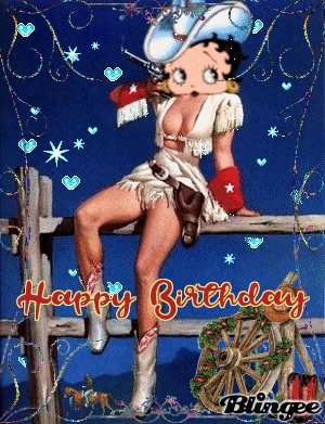 Betty Boop Cowgirl Birthday