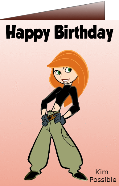 Kim Possible - Kim Possible Birthday eCard