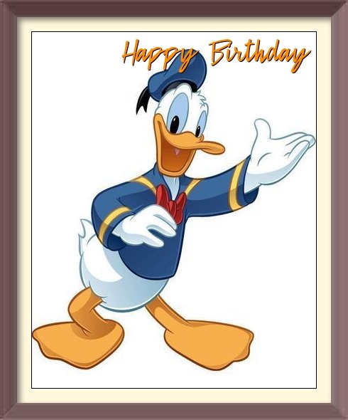 Donald_Duck birthday