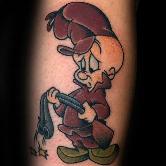Elmer-Fudd-Tattoo