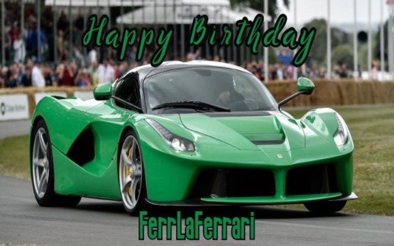 FerrLaFerrari ecard 