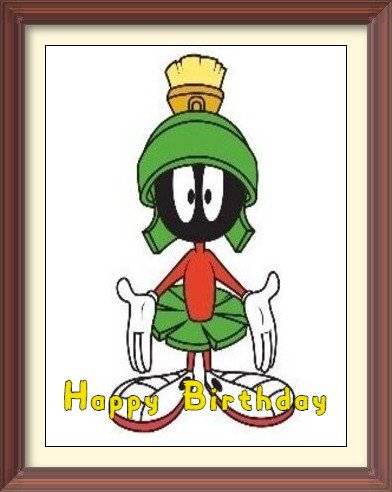 Marvin_the_Martian birthday