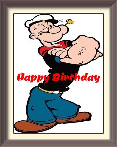 Popeye birthday