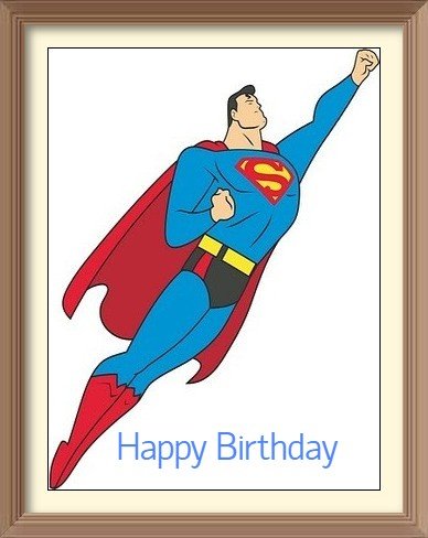 Superman birthday
