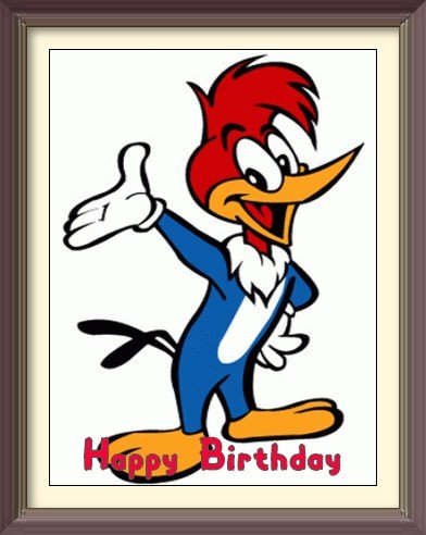 Woody_Woodpecker birthday