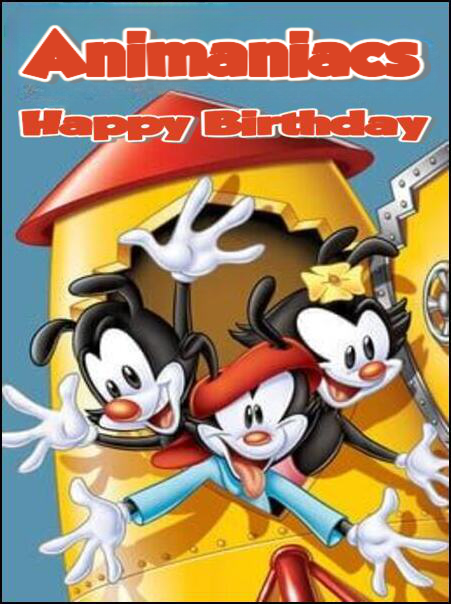 Animaniacs Birthday Card