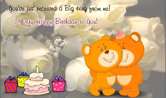 bears birthday cards