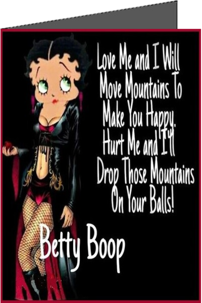 betty boop sayings