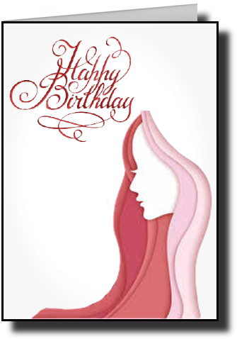 birthday cards for the girls