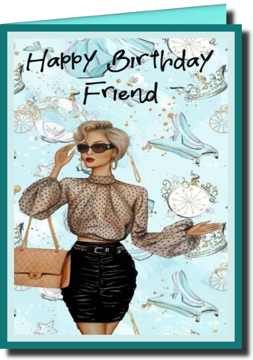 birthday cards for the girls