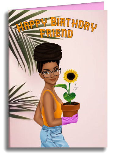 birthday cards for the girls