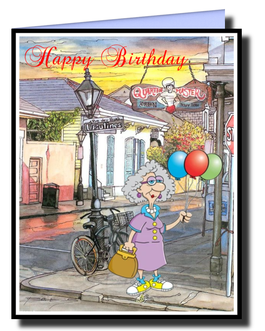 birthday cards for the girls