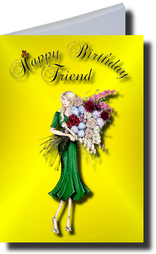 birthday cards for the girls