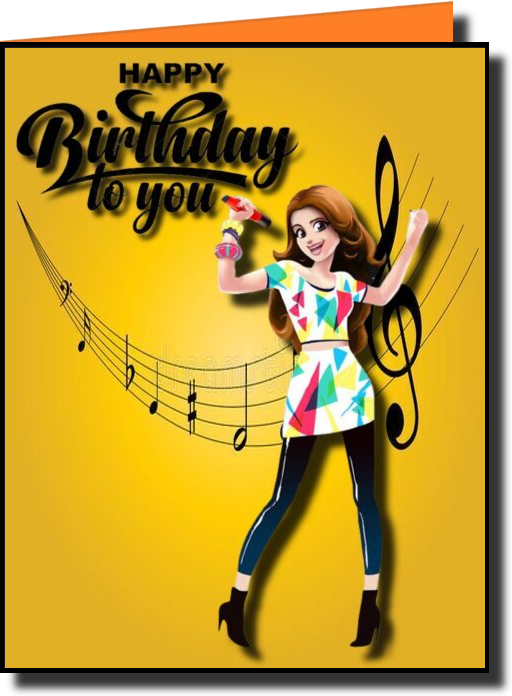 birthday cards for the girls