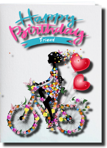 birthday cards for the girls