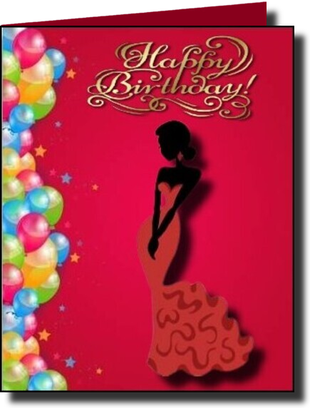 birthday cards for the girls