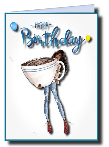 birthday cards for the girls