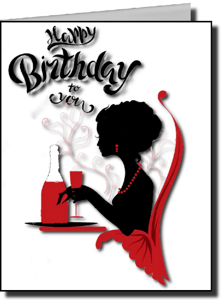 birthday cards for the girls