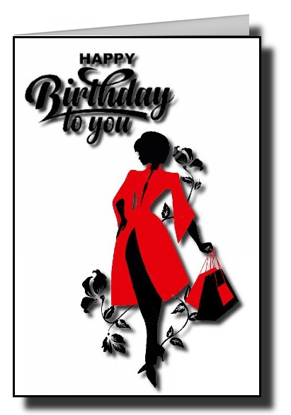 birthday cards for the girls