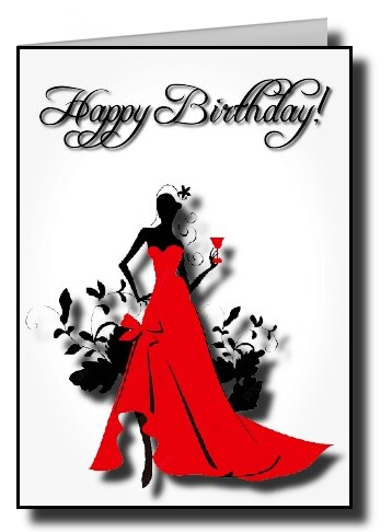 birthday cards for the girls