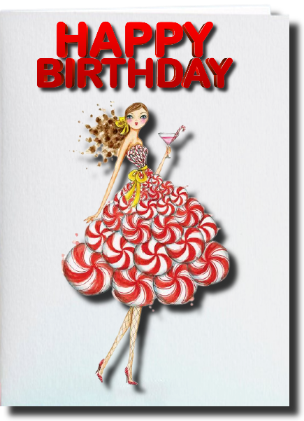 birthday cards for the girls