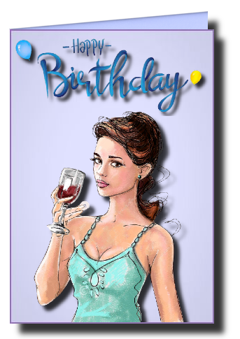 birthday cards for the girls