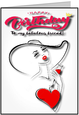 birthday cards for the girls