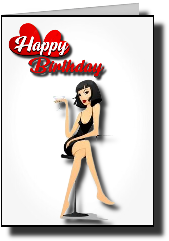 birthday cards for the girls