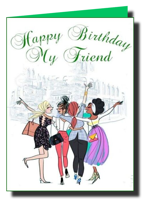 birthday cards for the girls