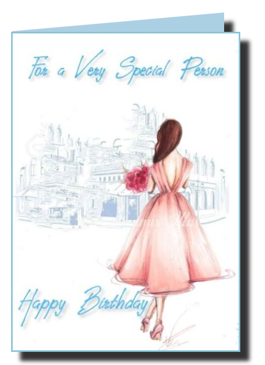 birthday cards for the girls