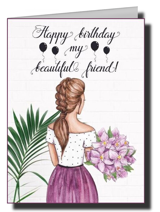 birthday cards for the girls