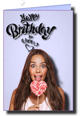 birthday cards for the girls