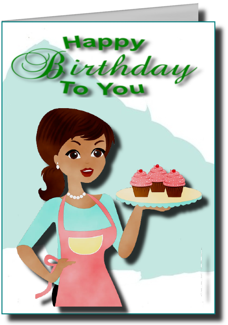 birthday cards for the girls