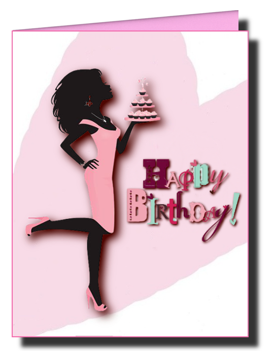 birthday cards for the girls