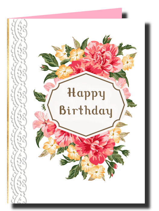 birthday cards for the girls