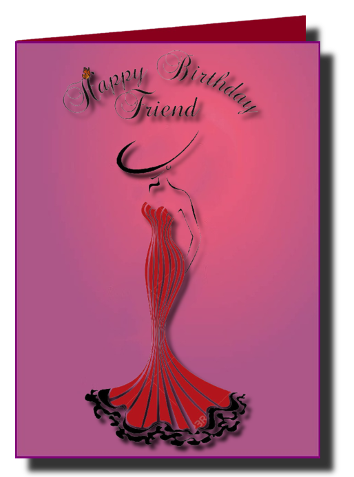 birthday cards for the girls