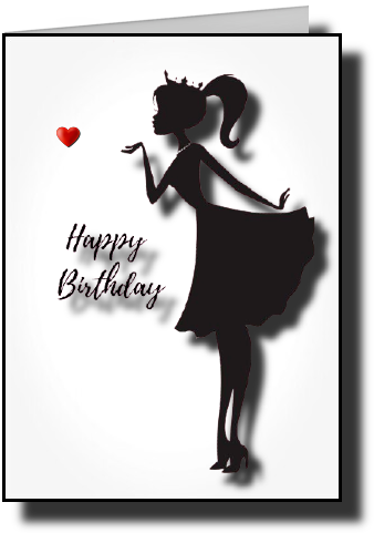 birthday cards for the girls