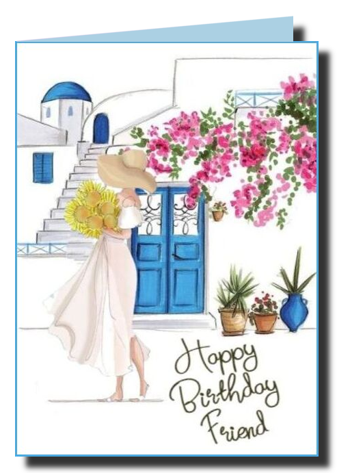 birthday cards for the girls