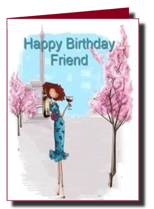 birthday cards for the girls