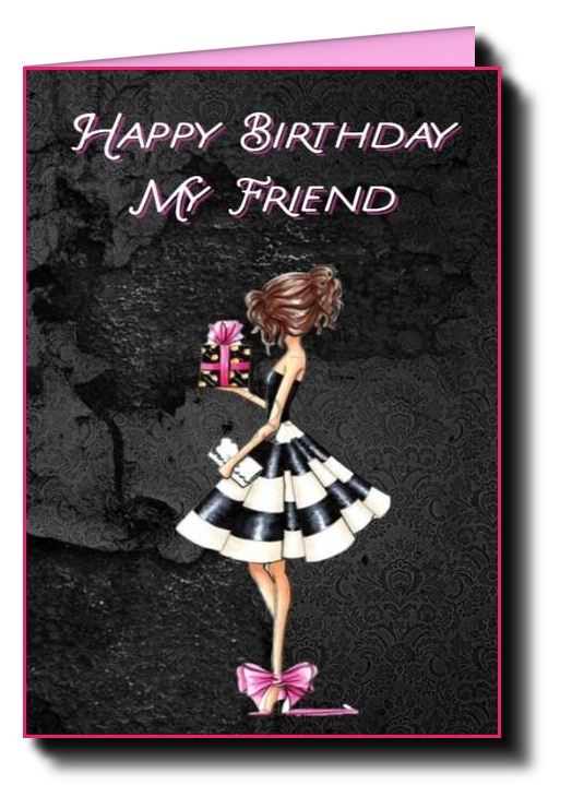 birthday cards for the girls