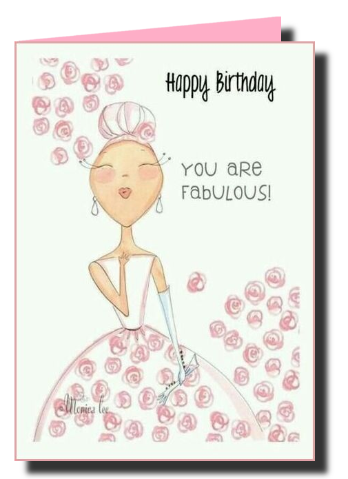 birthday cards for the girls