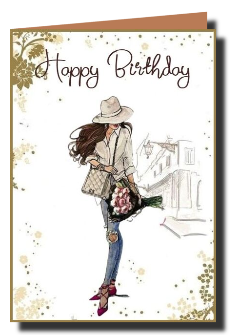 birthday cards for the girls