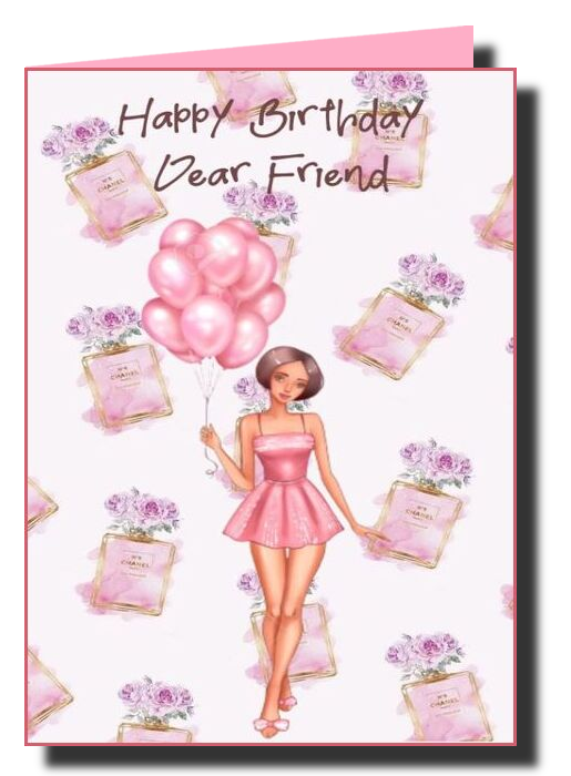 birthday cards for the girls