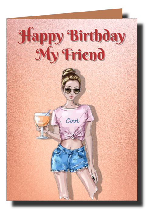 birthday cards for the girls