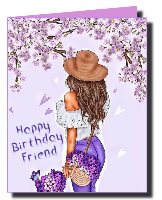 birthday cards for the girls