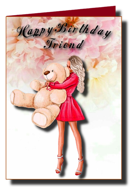 birthday cards for the girls