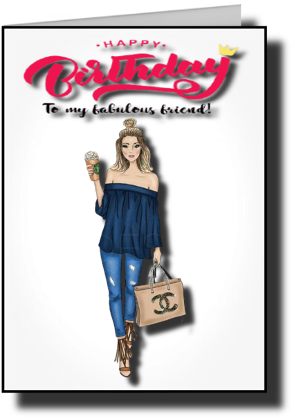 birthday cards for the girls