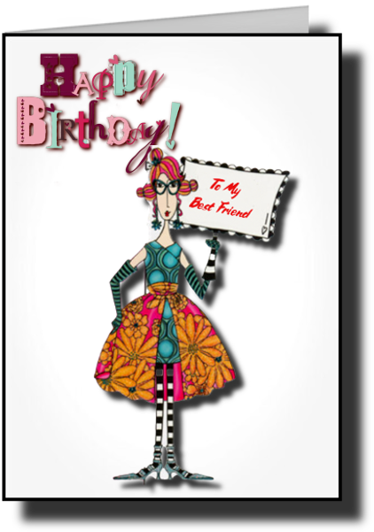 birthday cards for the girls