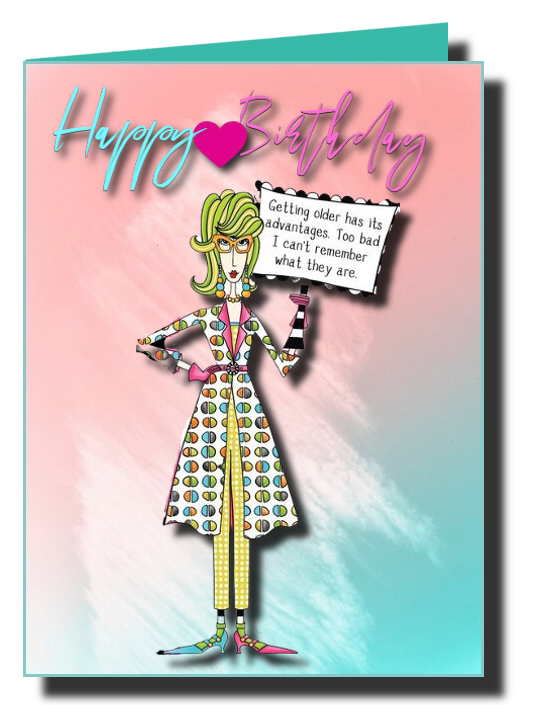 birthday cards for the girls