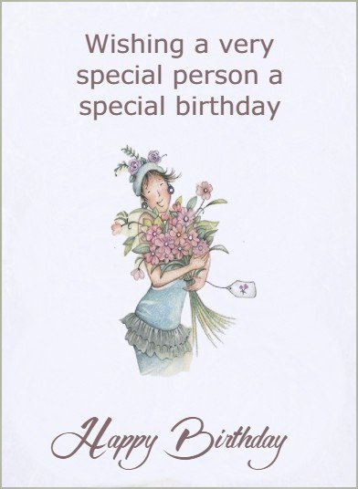 Women's Beautiful Birthday Cards